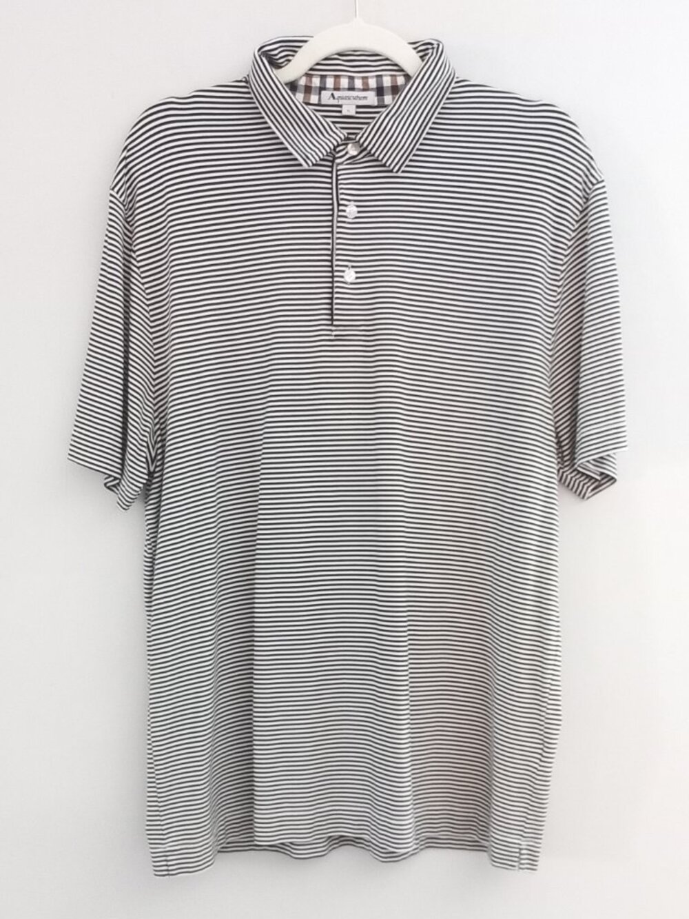 AQUASCUTUM performance fabric polo